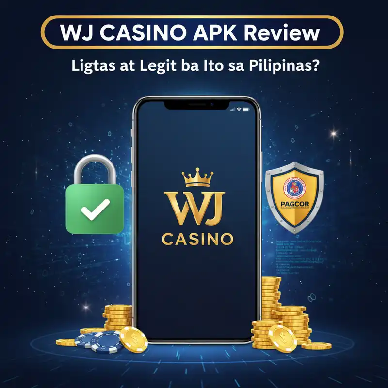 WJ Casino APK Review Banner
